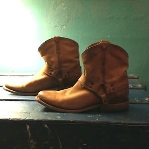 Frye Wyatt Harness Boots